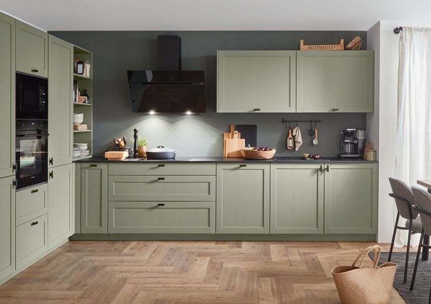 Küche in moderner Rahmenoptik