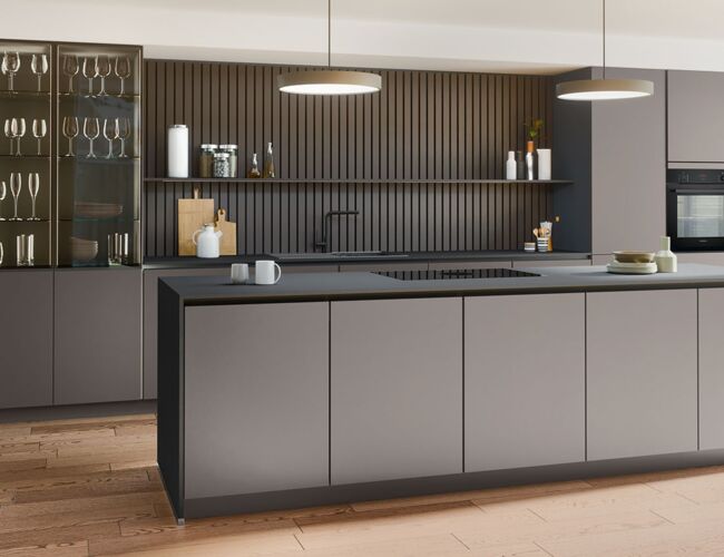 Küche mit Kochinsel