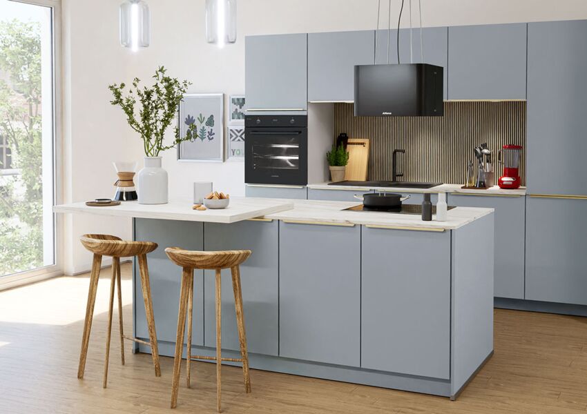 Küche mit Kochinsel